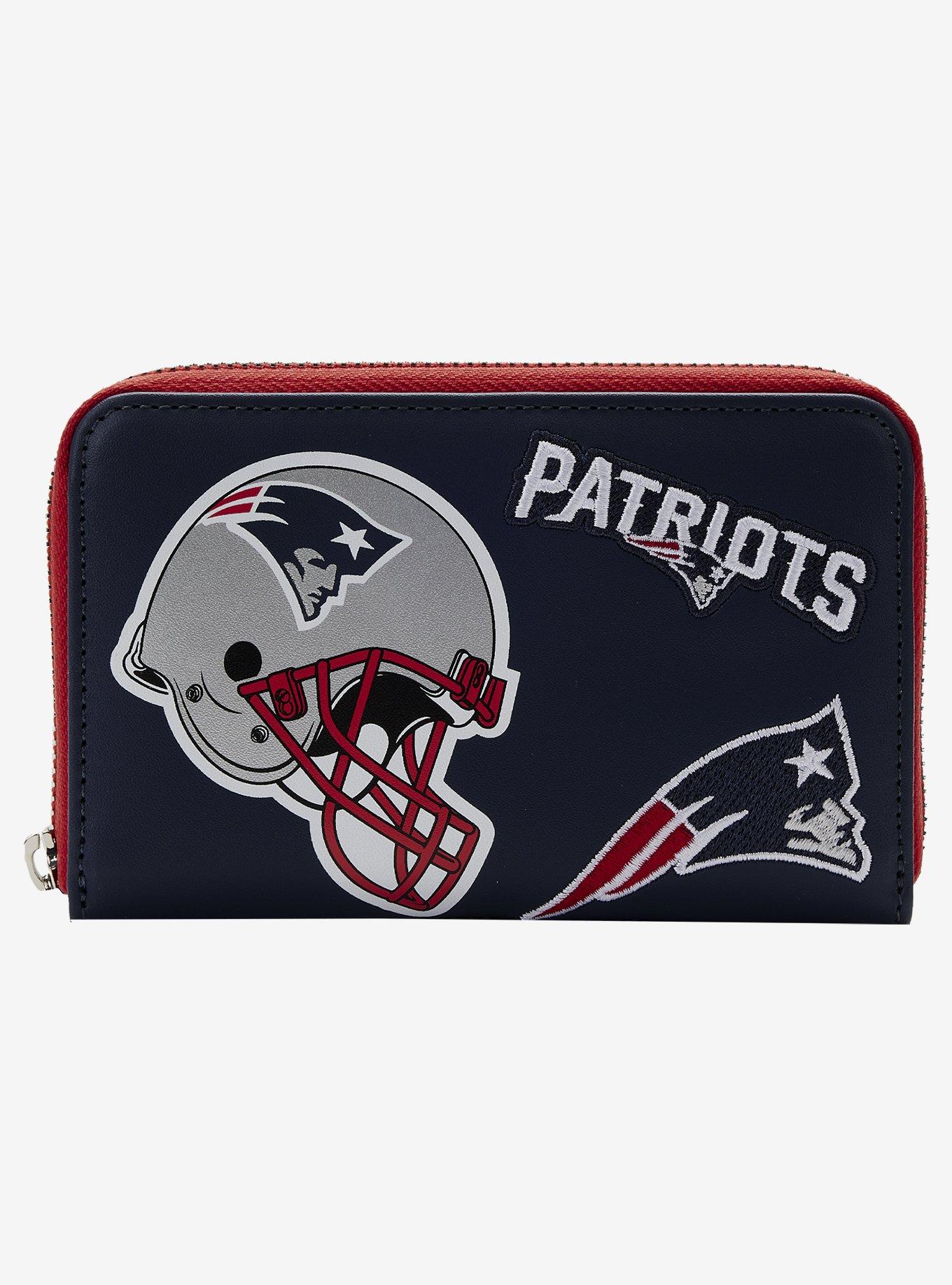 Loungefly NFL New England Patriots Icon Zipper Wallet, , hi-res