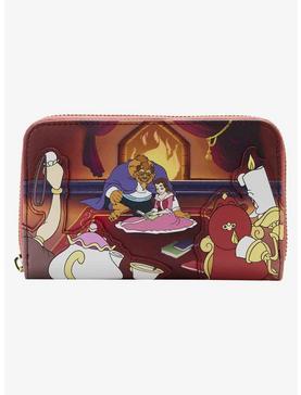 Loungefly Disney Beauty And The Beast Reading Zipper Wallet, , hi-res
