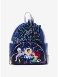 Loungefly Disney The Little Mermaid Ursula’s Lair Glow-In-the-Dark Mini Backpack, , hi-res