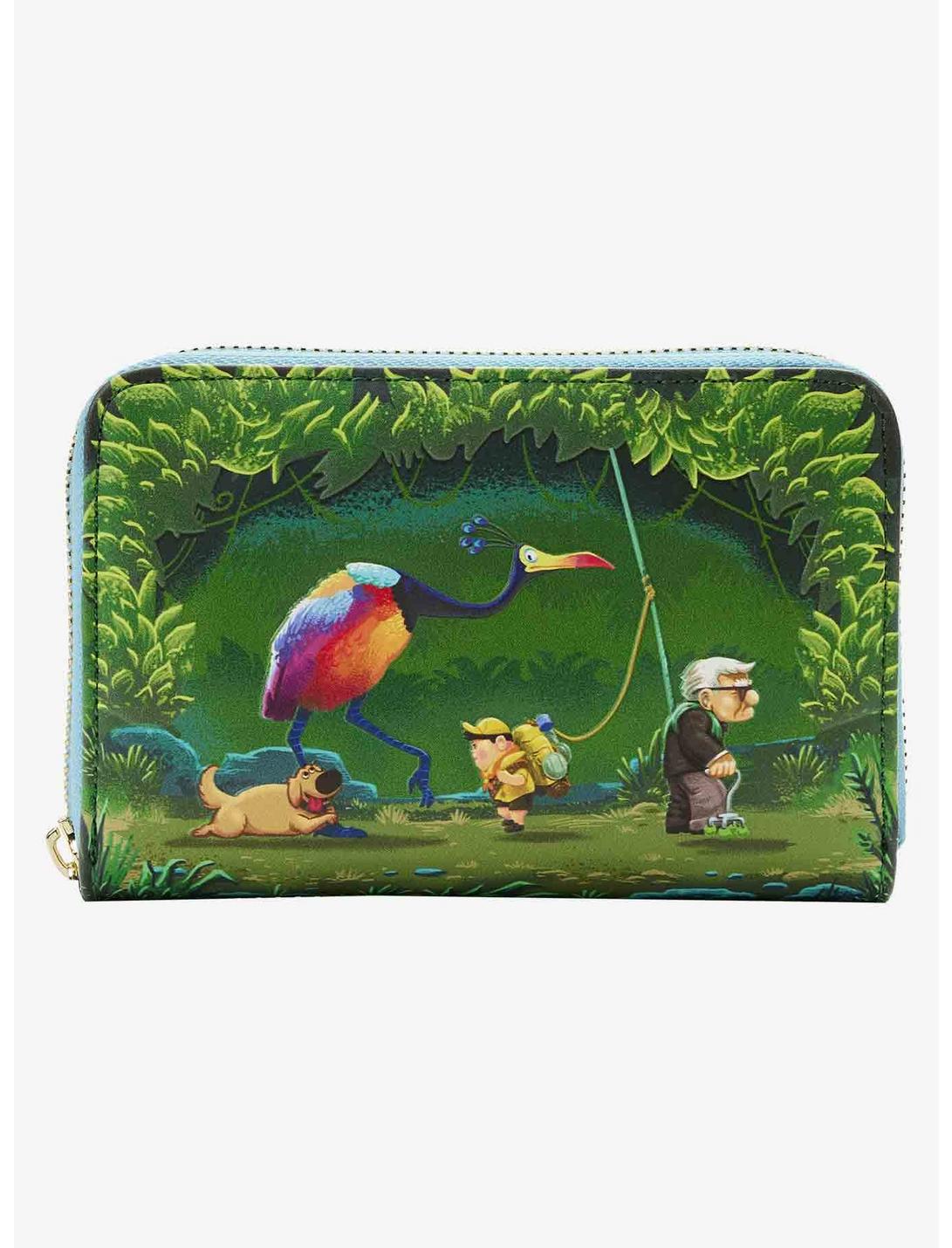 Loungefly Disney Pixar Up Jungle Mini Zipper Wallet, , hi-res