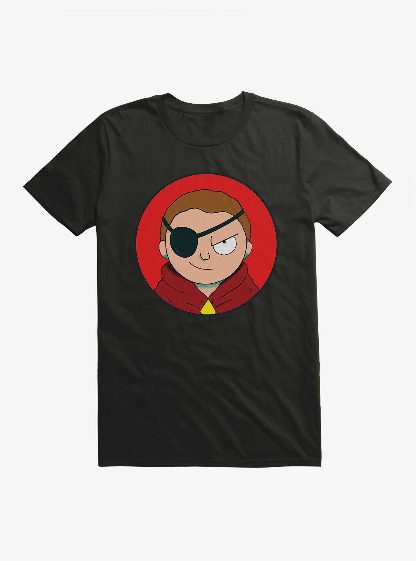 Rick And Morty Eyepatch Morty T-Shirt, , hi-res