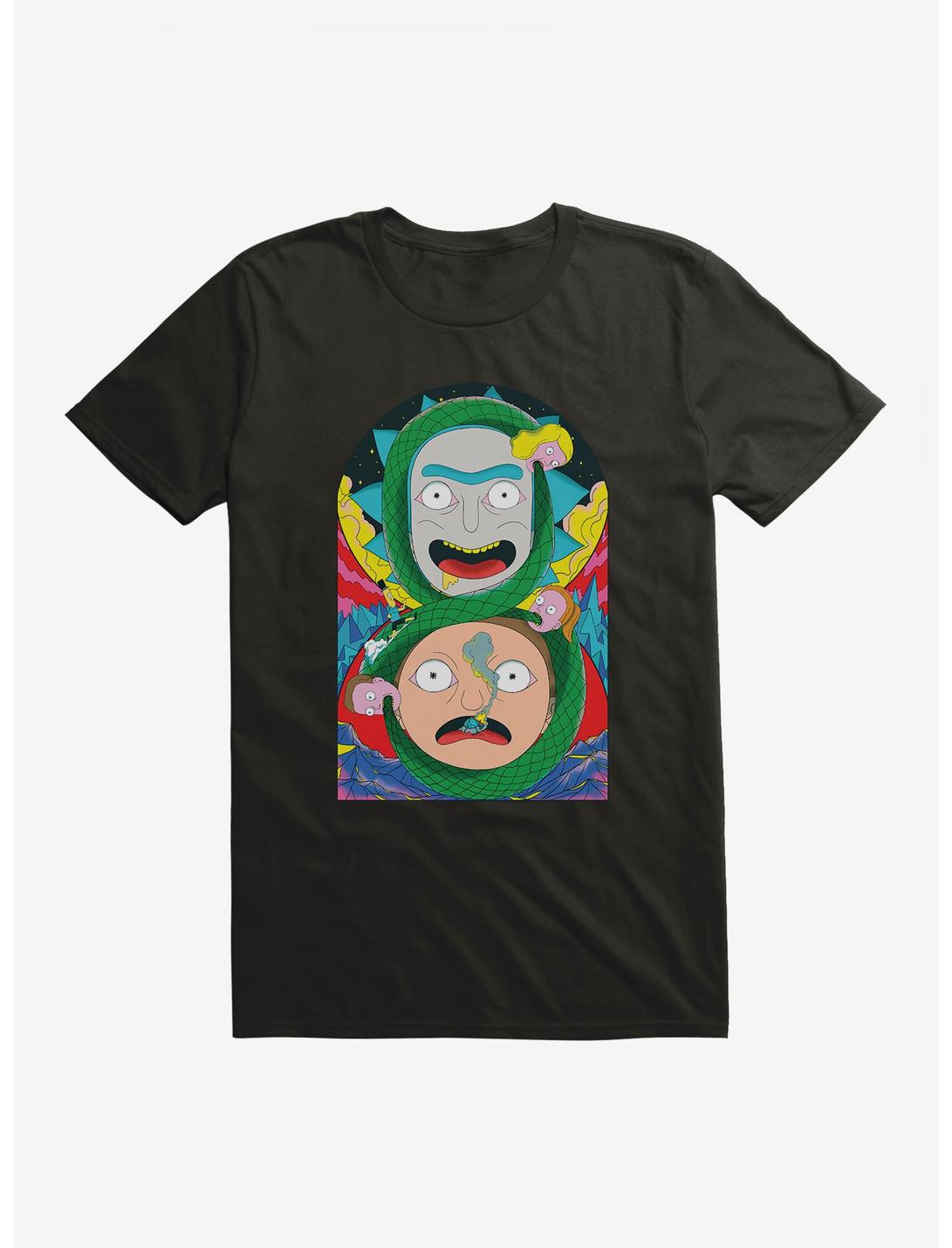 Rick And Morty Figure Eight Snake T-Shirt, , hi-res