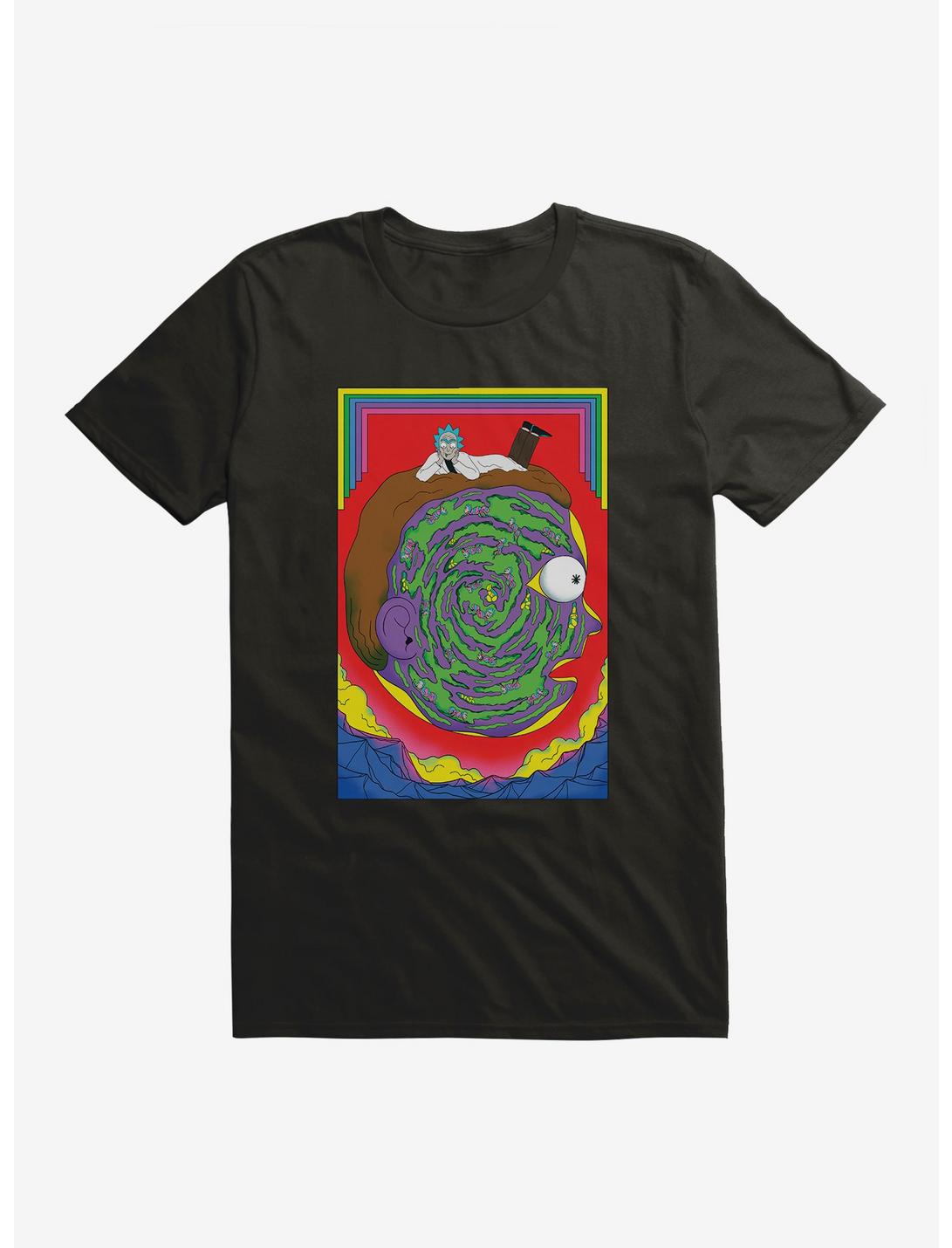 Rick And Morty Portrait Maze T-Shirt, , hi-res