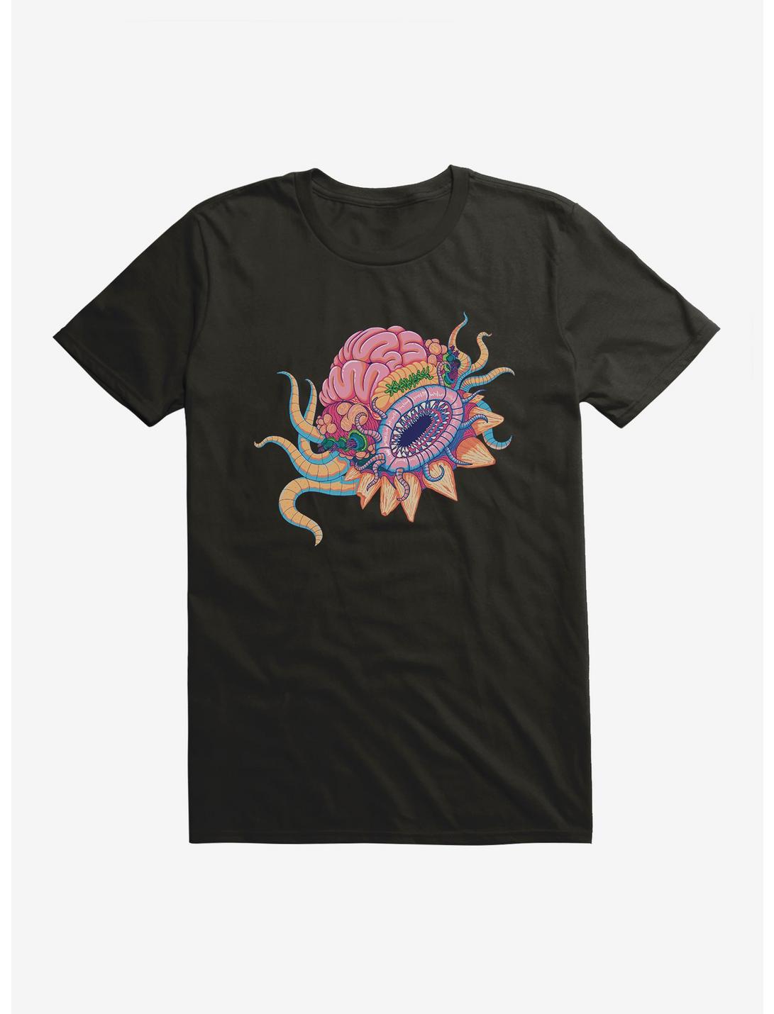 Rick And Morty Brain Monster T-Shirt, , hi-res