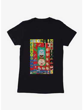 Rick And Morty Block Poster Womens T-Shirt, , hi-res