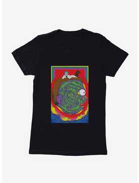 Rick And Morty Portrait Maze Womens T-Shirt, , hi-res