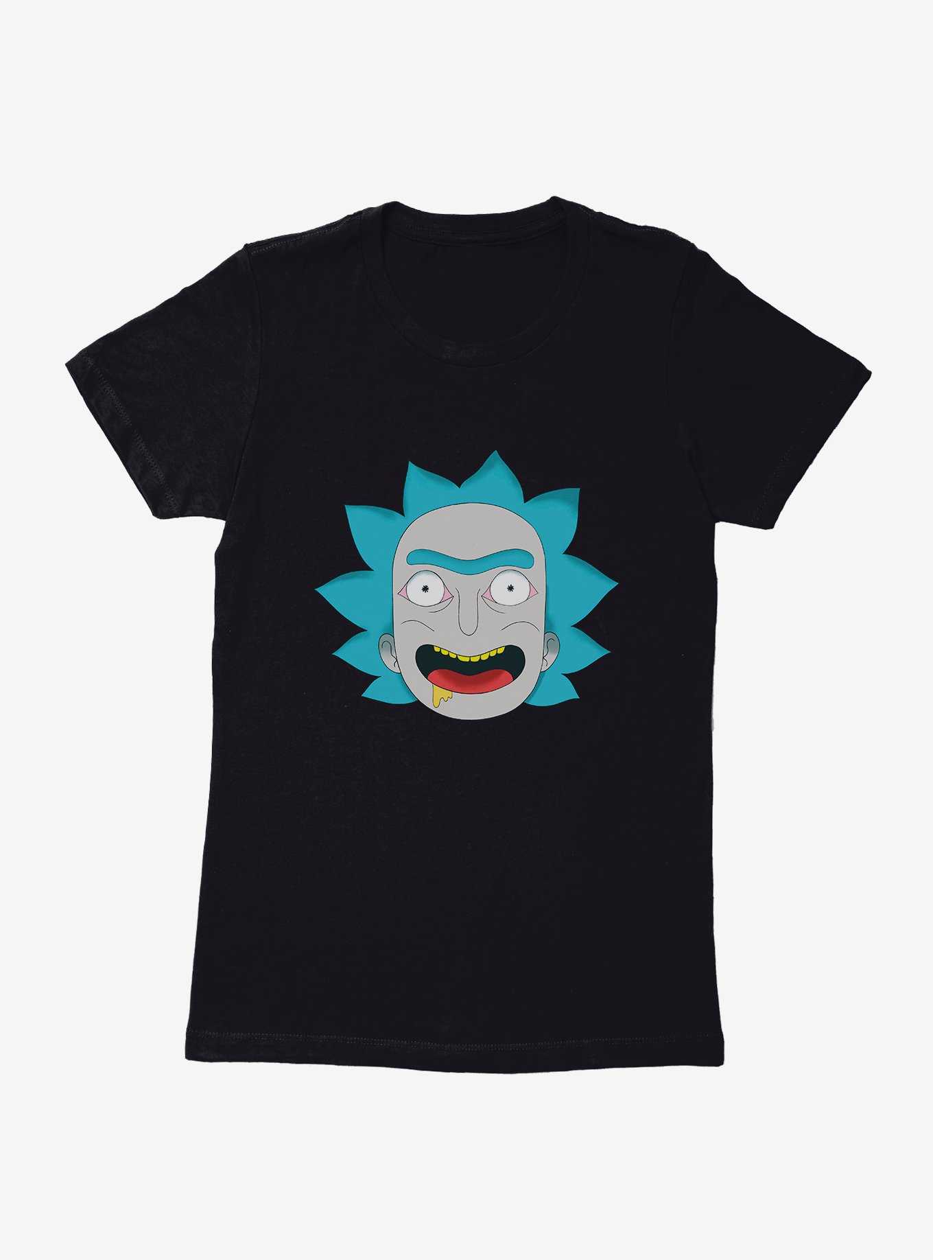 Rick And Morty Rick Drool Womens T-Shirt, , hi-res