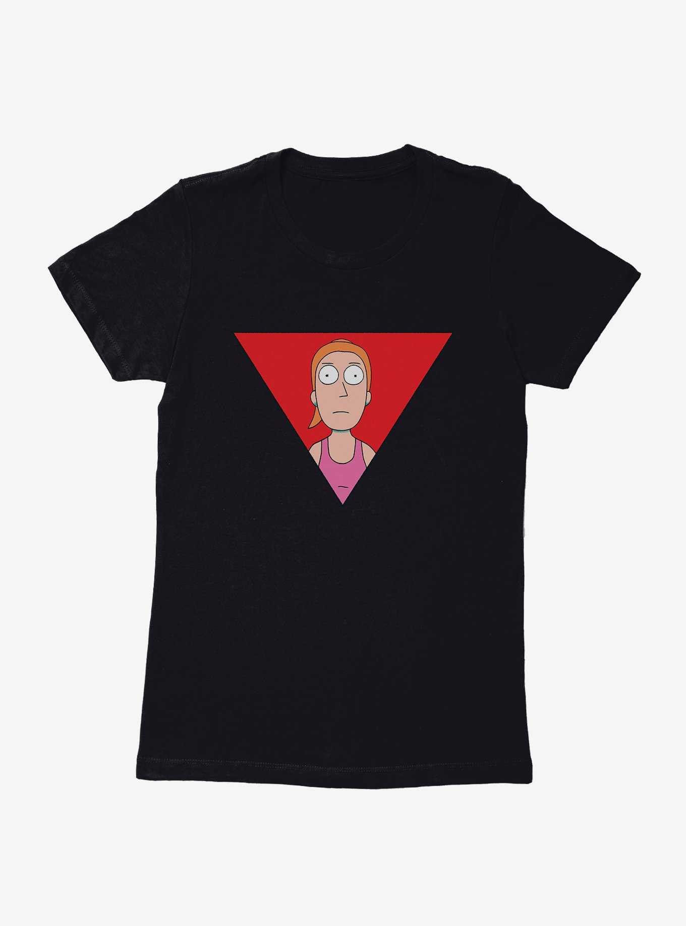 Rick And Morty Summer Triangle Womens T-Shirt, , hi-res