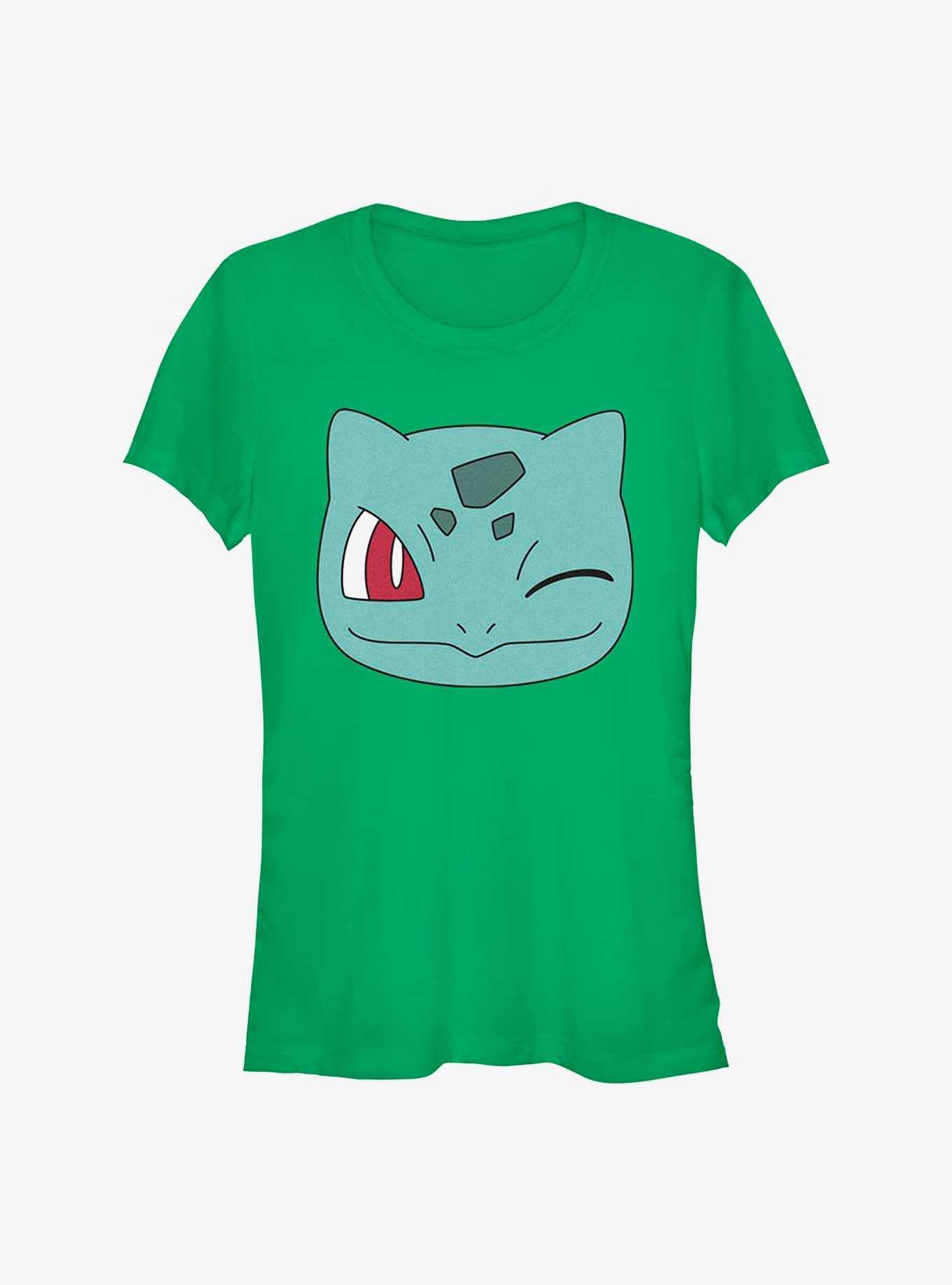 Pokemon Bulbasaur Face Girls T-Shirt, , hi-res