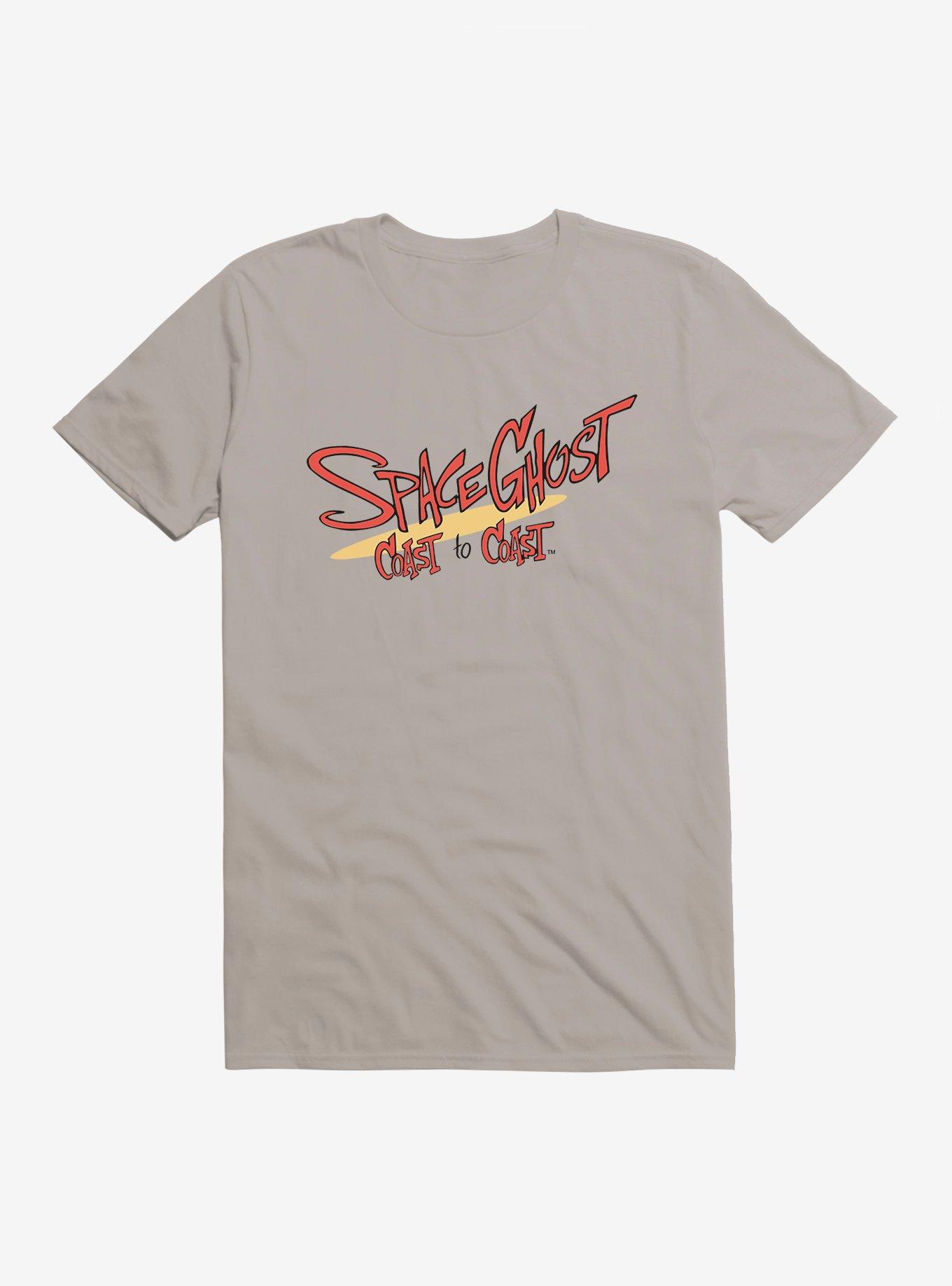 Space Ghost Retro Title T-Shirt, LIGHT GREY, hi-res