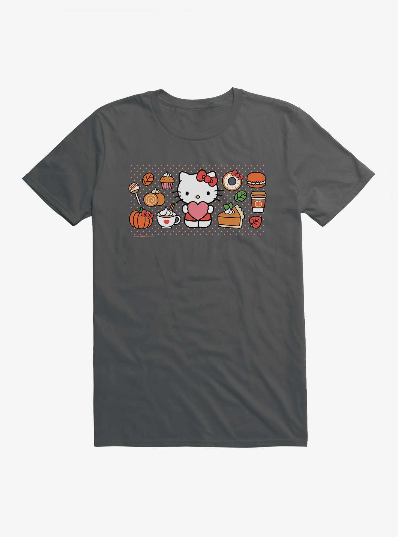 Hello Kitty Pumpkin Spice Food & Decor T-Shirt, , hi-res