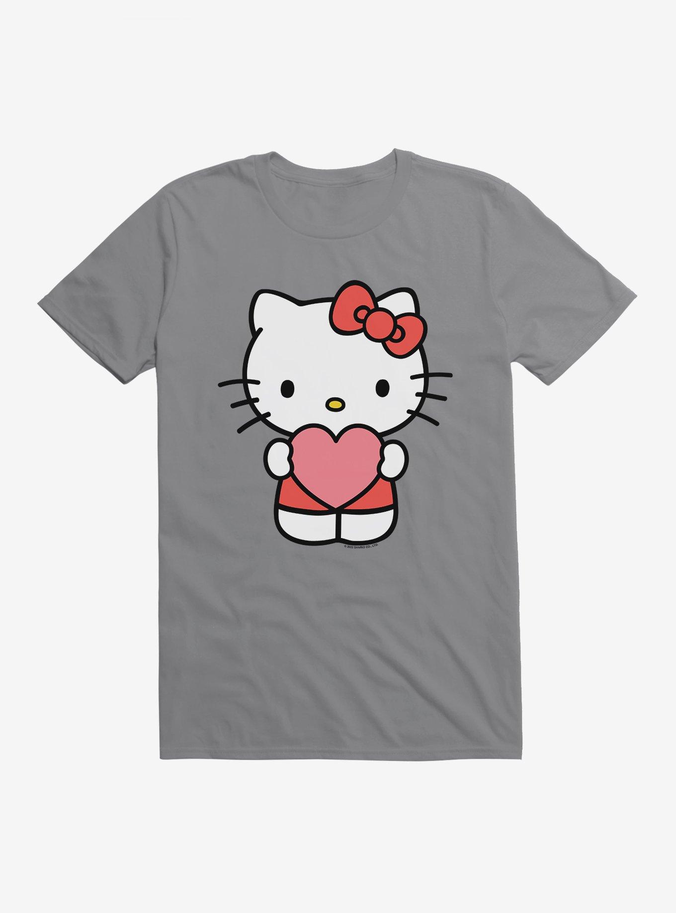 Hello Kitty Holding Heart T-Shirt