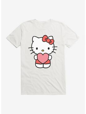 Hello Kitty Pumpkin Spice Heart T-Shirt, WHITE, hi-res
