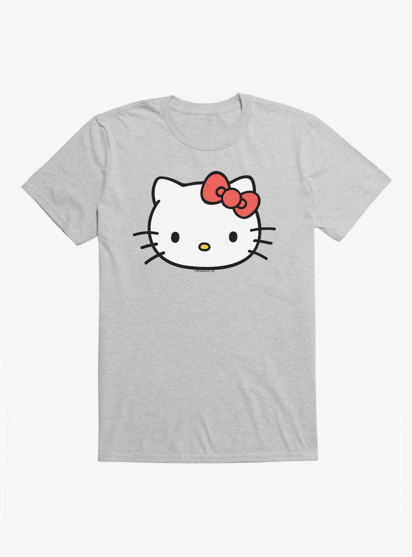 Hello Kitty Icon T-Shirt, HEATHER GREY, hi-res