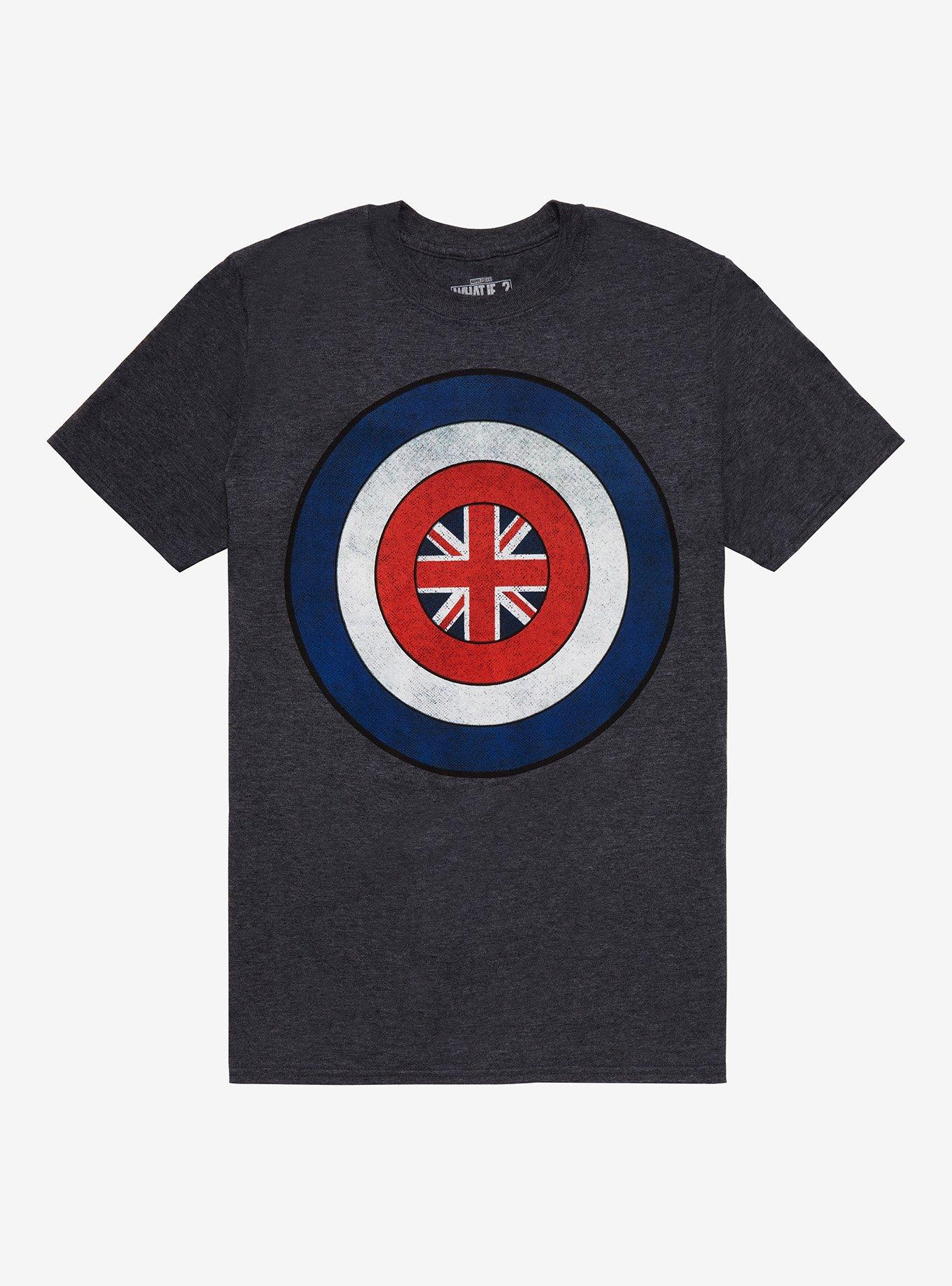 Marvel What If...? Captain Carter Shield T-Shirt, MULTI, hi-res