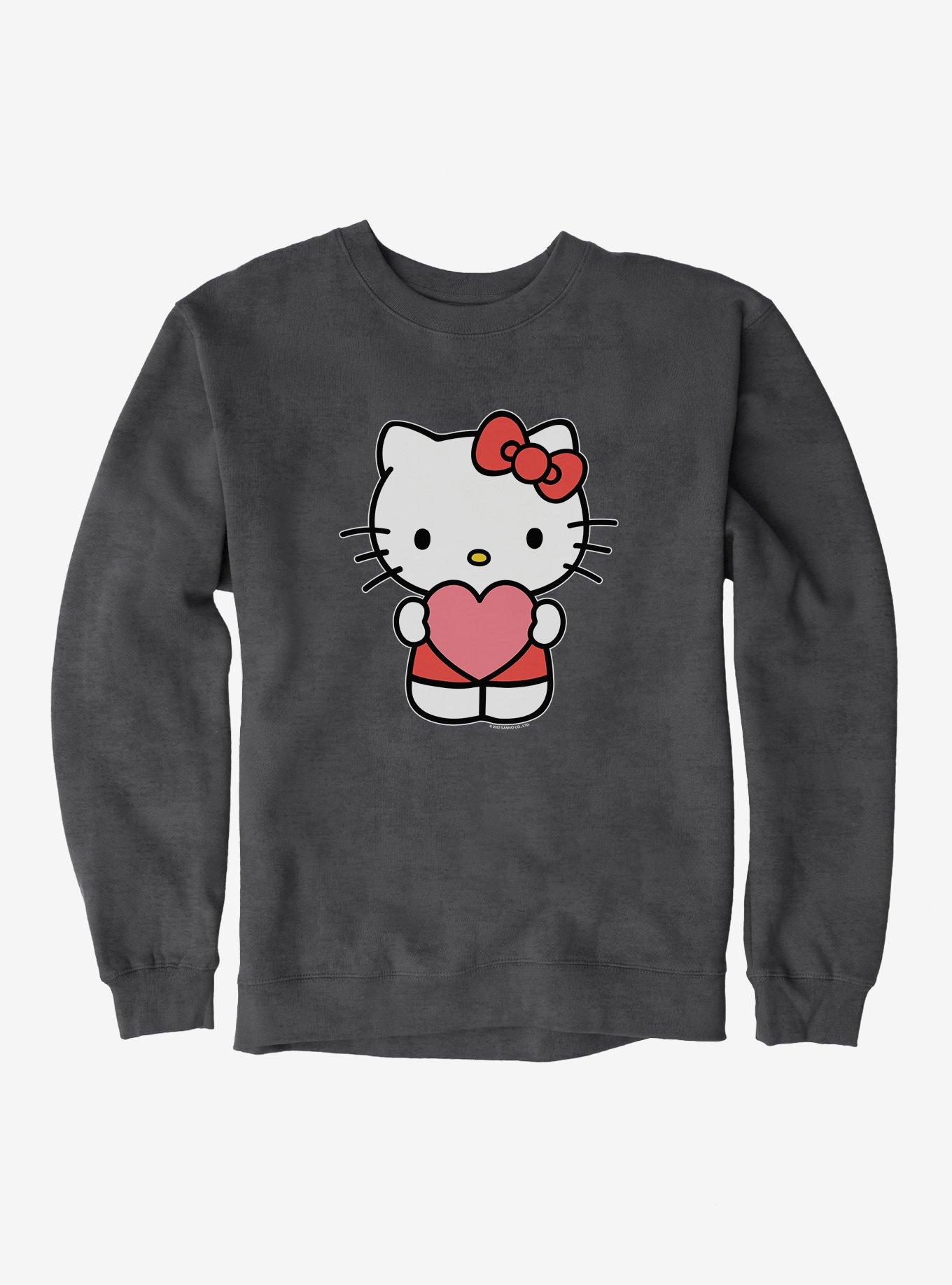 Hello Kitty Heart Sweatshirt, , hi-res
