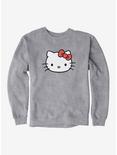 Hello Kitty Icon Sweatshirt, HEATHER GREY, hi-res