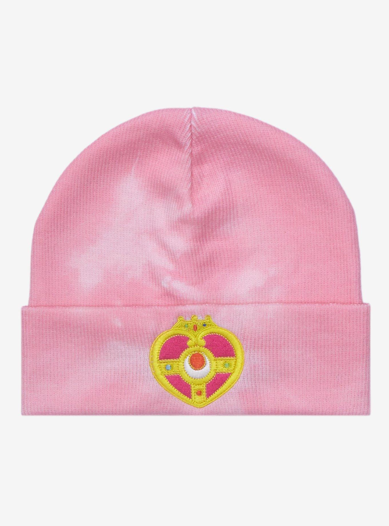 Pretty Guardian Sailor Moon Cosmic Heart Compact Tie-Dye Cuff Beanie , , hi-res