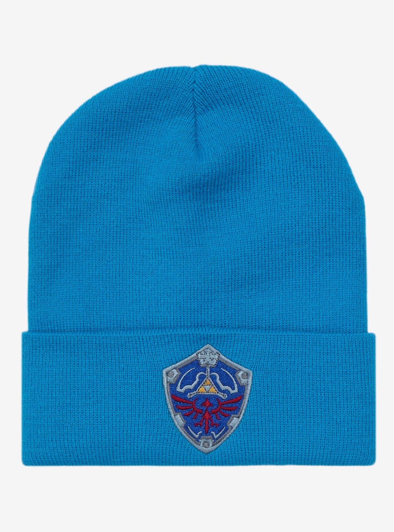 Nintendo The Legend of Zelda Breath of the Wild Hylian Shield Cuff Beanie - BoxLunch Exclusive, , hi-res