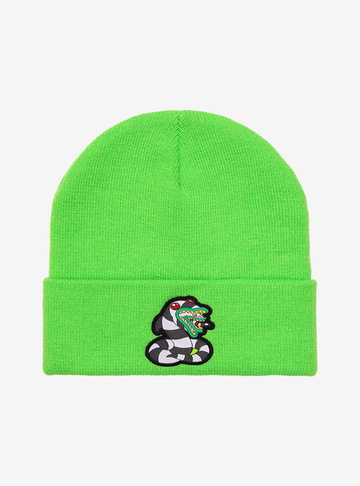 Beetlejuice Sandworm Embroidered Cuff Beanie  - BoxLunch Exclusive , , hi-res