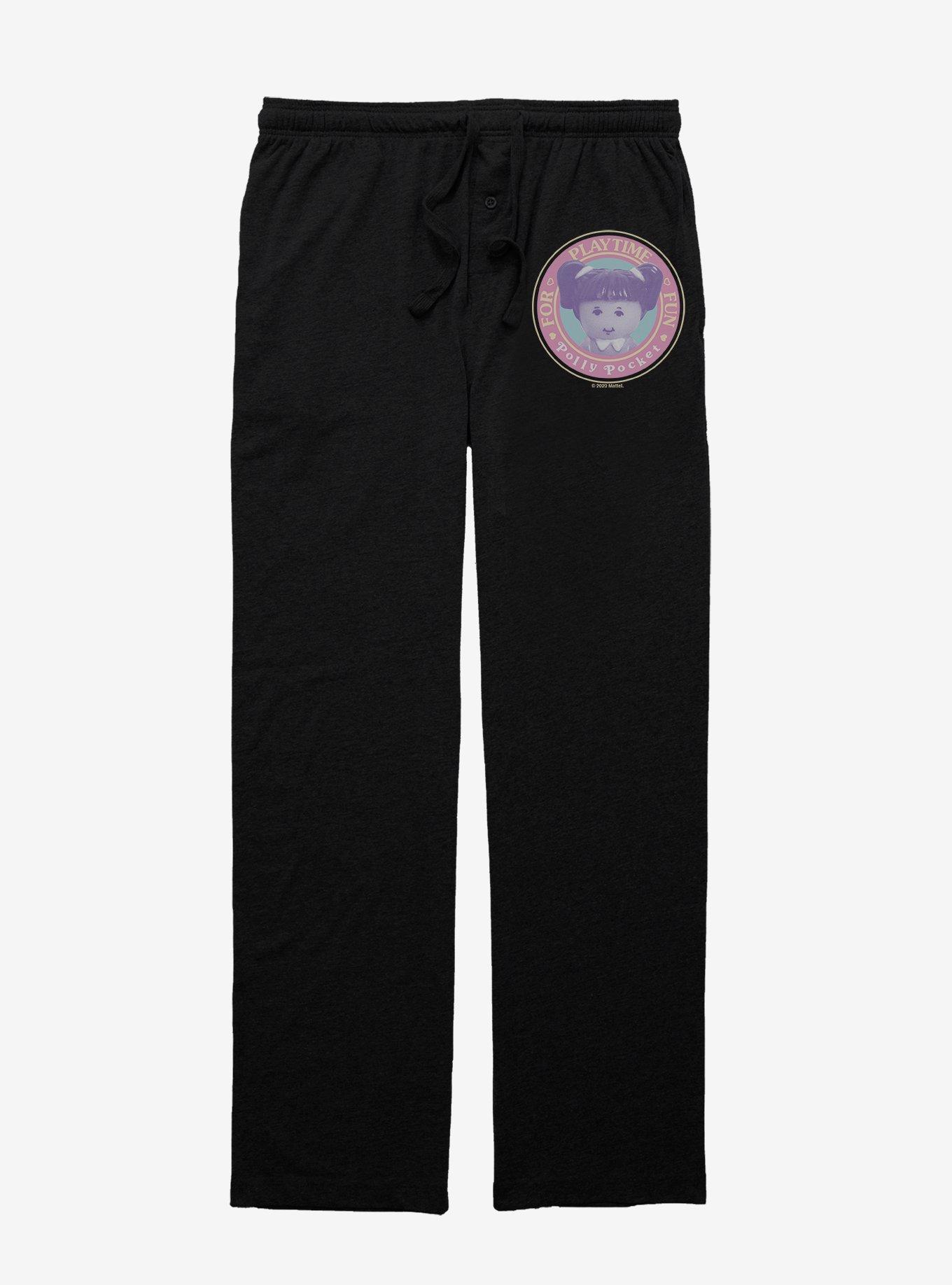 Polly Pocket Playtime Pajama Pants BLACK Hot Topic