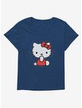Hello Kitty Sitting Girls T-Shirt Plus Size, , hi-res