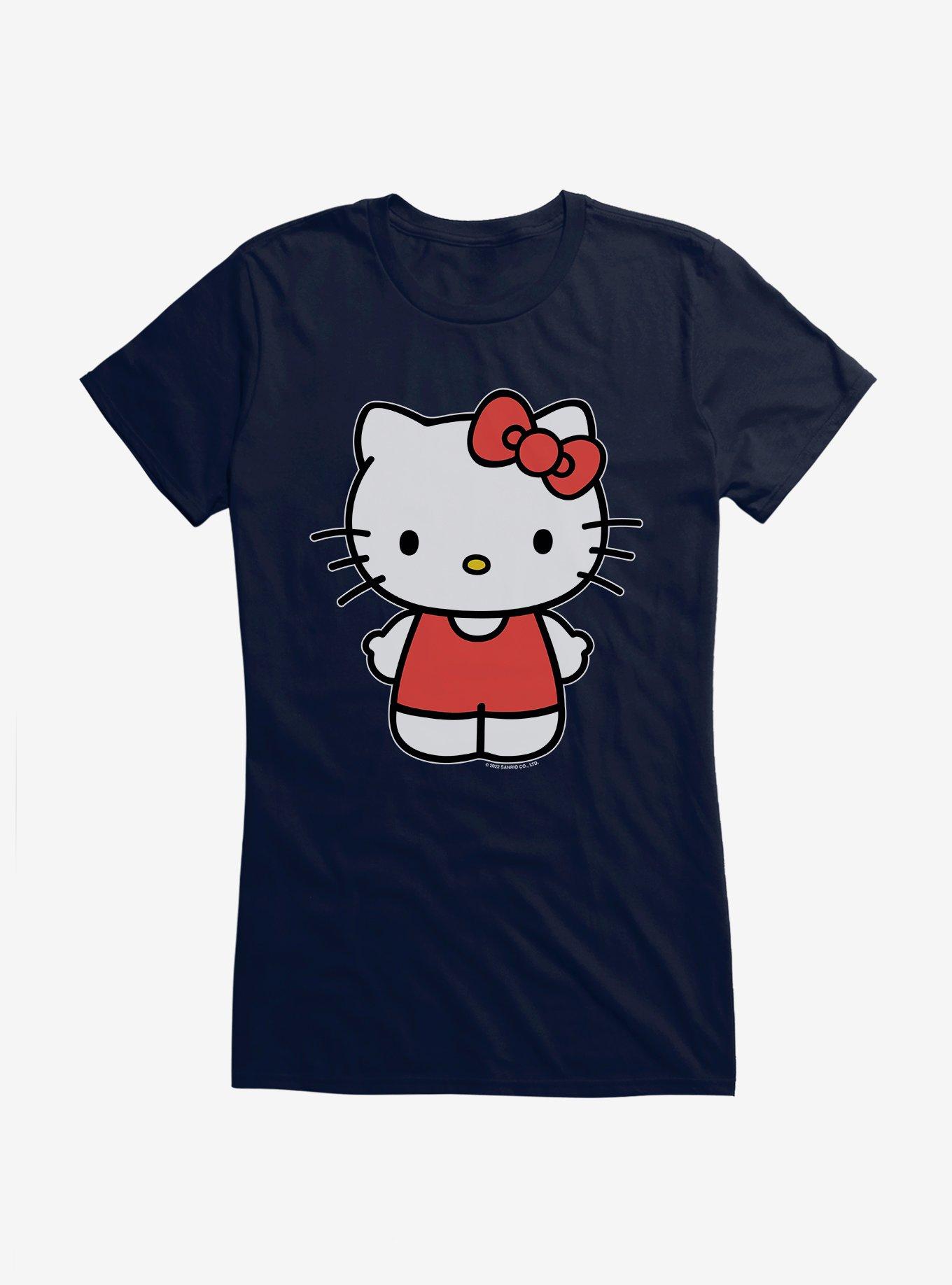 Hello Kitty Outfit Girls T-Shirt, NAVY, hi-res