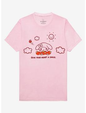Plus Size Sanrio My Melody Strawberry Tonal T-Shirt - BoxLunch Exclusive, , hi-res