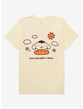 Sanrio Pompompurin Baguette Tonal Woman's T-Shirt - BoxLunch Exclusive, , hi-res