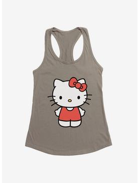 Hello Kitty Pumpkin Spice Outfit Girls Tank, WARM GRAY, hi-res