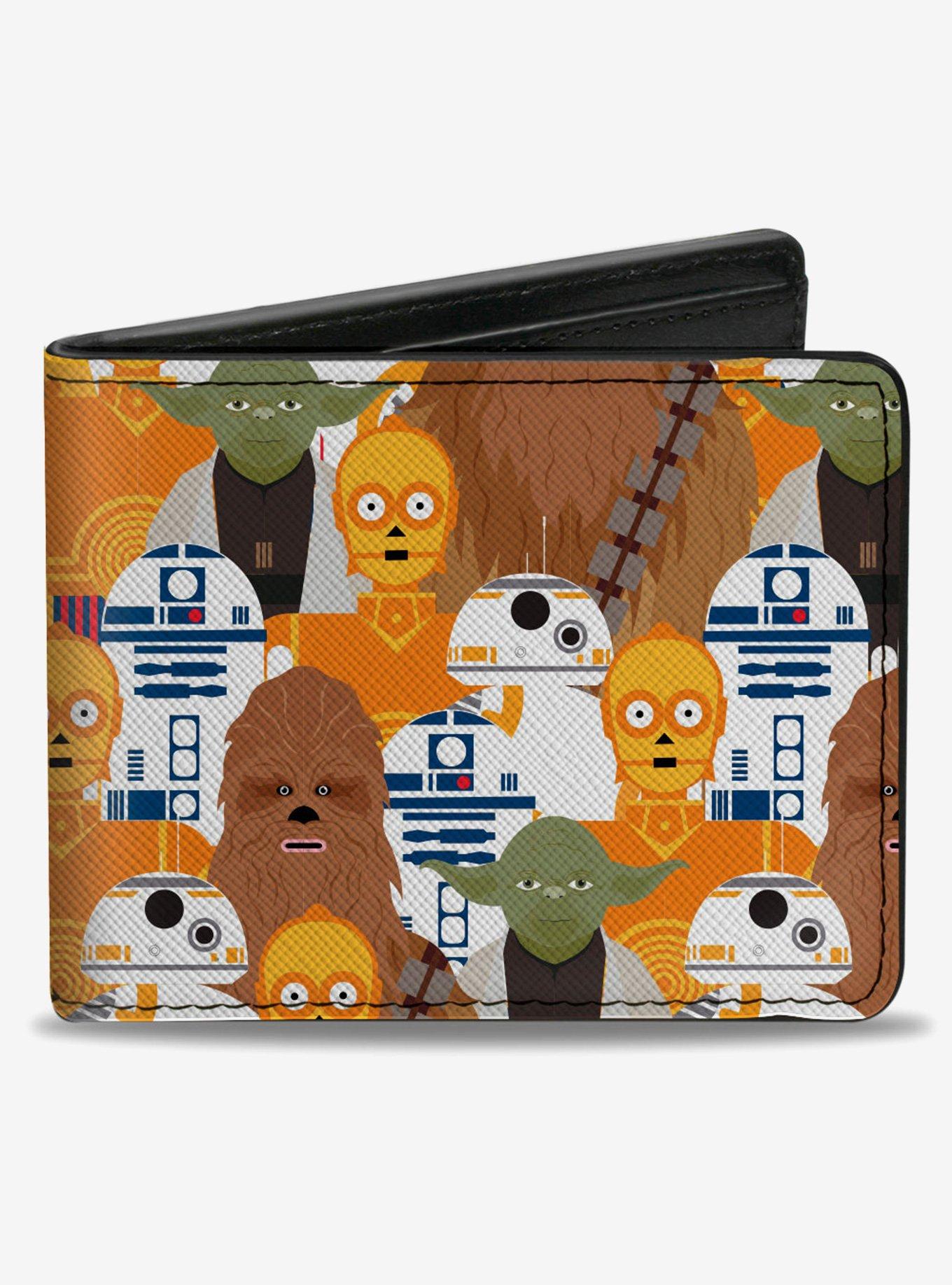 Buckle-Down Star Wars Characters Bifold Wallet, , hi-res