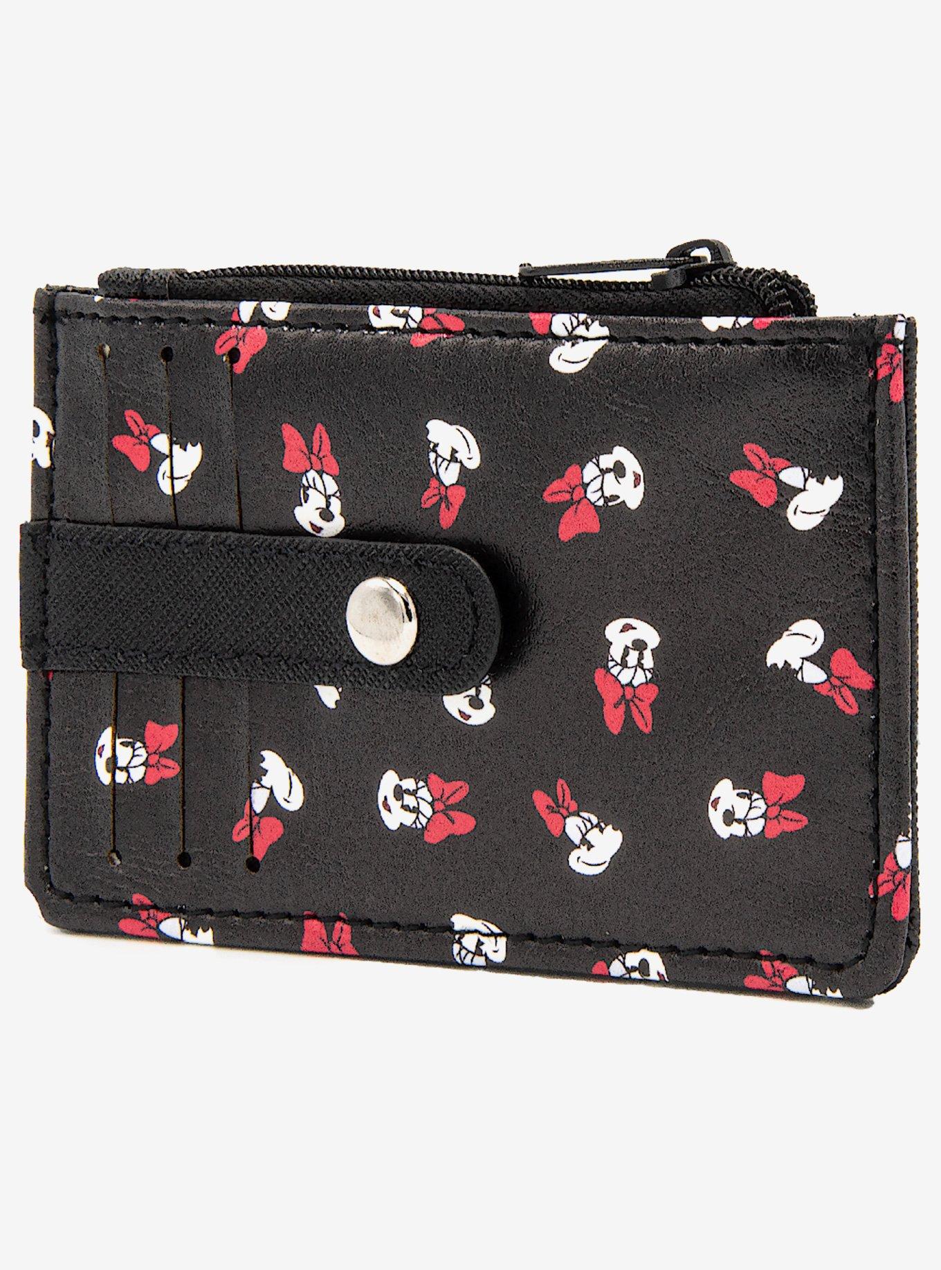 Buckle-Down Disney Minnie Mouse Vegan Leather Crossbody Sling Bag