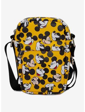 Disney Mickey Mouse Through the Years Vegan Leather Crossbody Bag, , hi-res