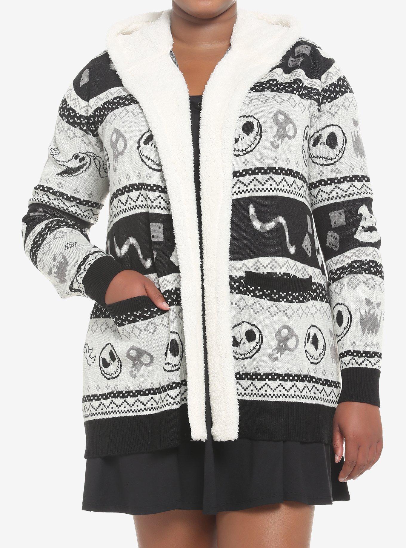 Nightmare before christmas hooded cardigan on sale