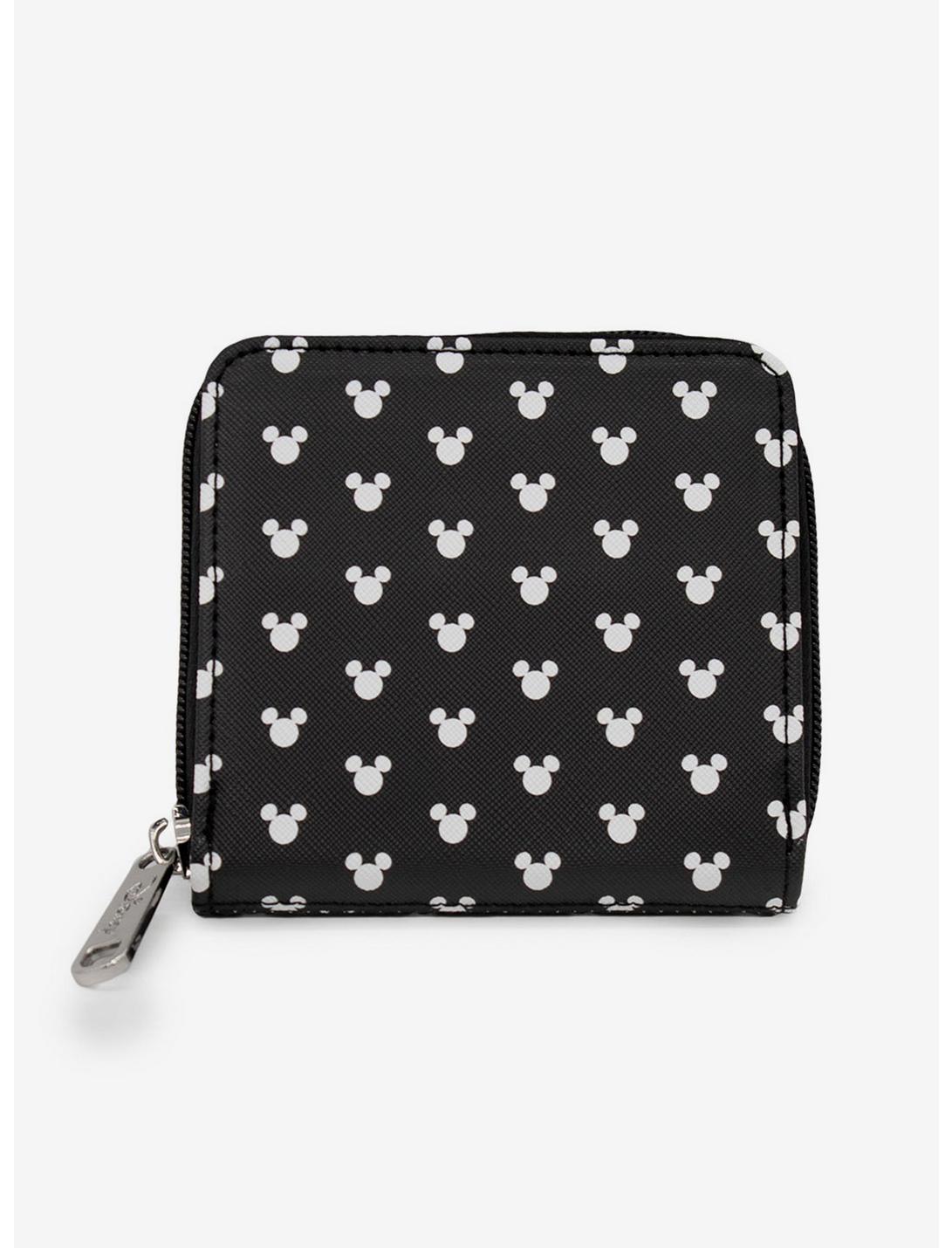 Disney Mickey Mouse Monogram Zip Wallet, , hi-res