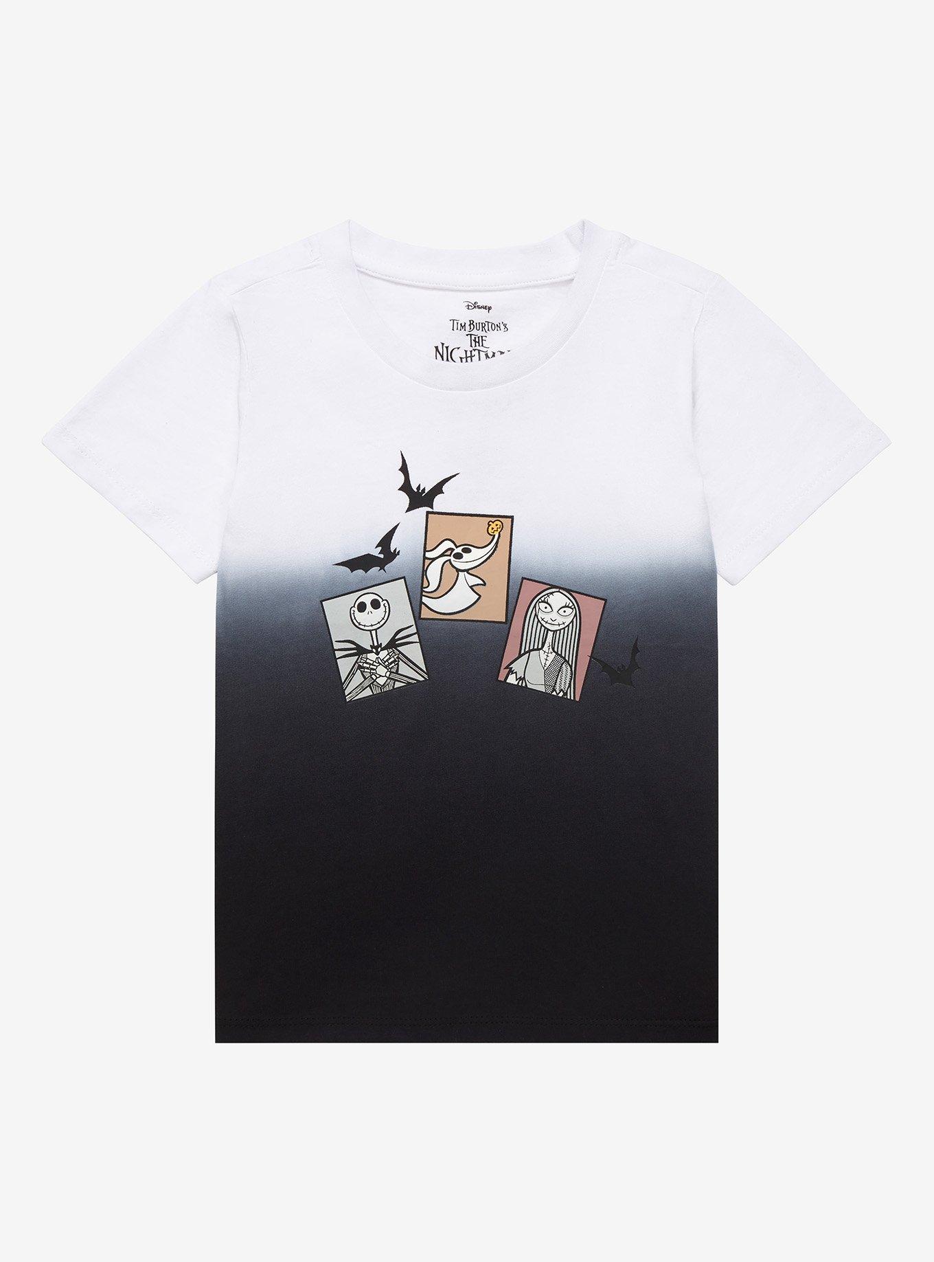 Disney The Nightmare Before Christmas Family Ombre Toddler T-Shirt - BoxLunch Exclusive, BLACK OMBRE, hi-res