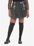 The Nightmare Before Christmas Jack Stripe Skirt Plus Size, MULTI, hi-res