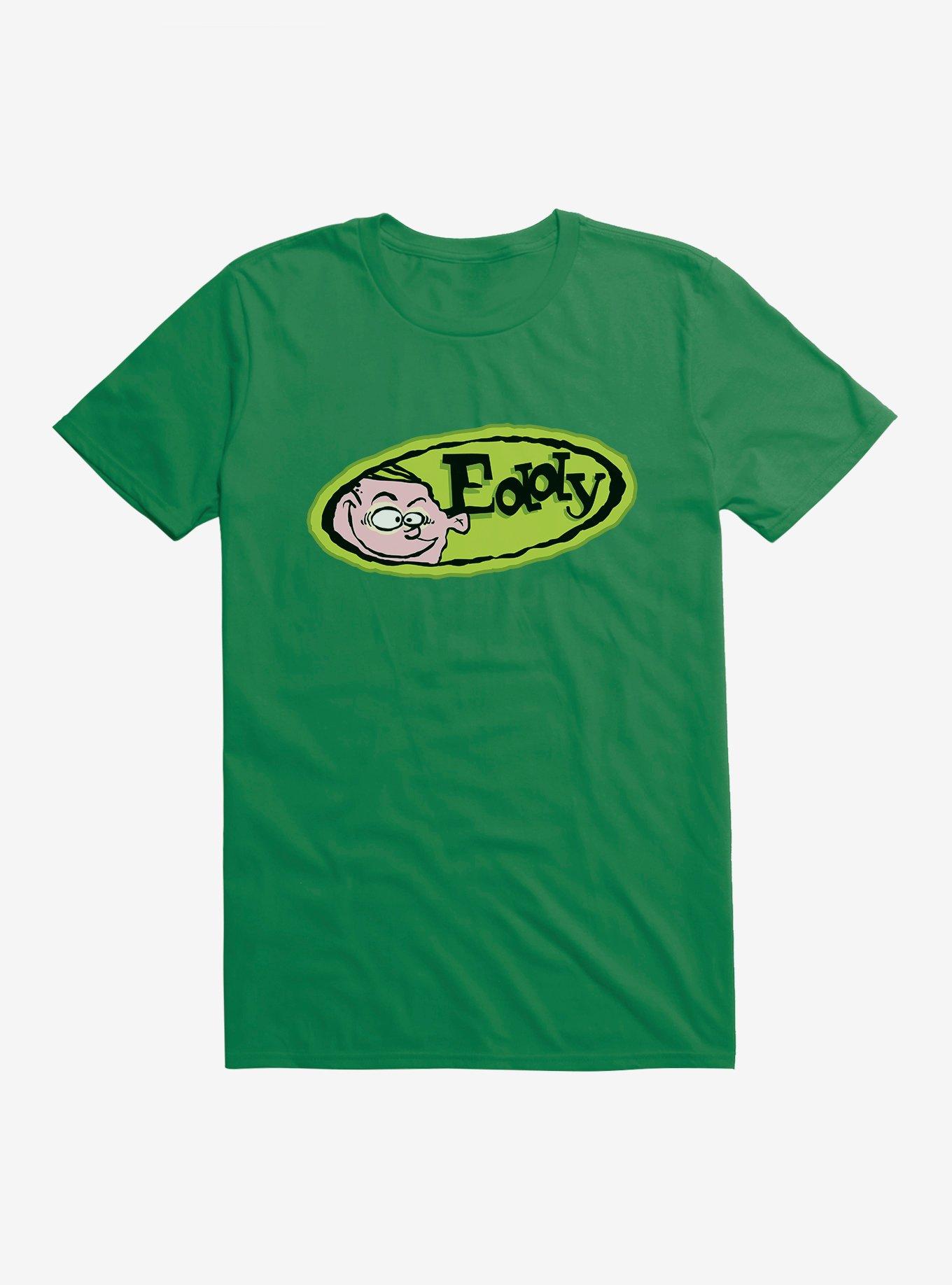Ed, Edd N Eddy Logo Eddy T-Shirt, KELLY GREEN, hi-res