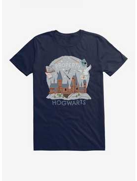 Harry Potter Hedwig Property Of Hogwarts T-Shirt, MIDNIGHT NAVY, hi-res