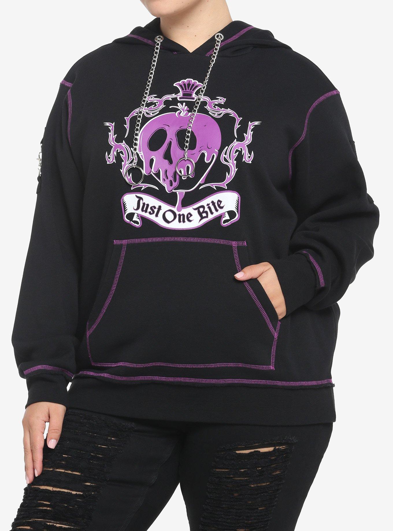 Disney Villains Snow White And The Seven Dwarfs Just One Bite Girls Hoodie Plus Size, MULTI, hi-res