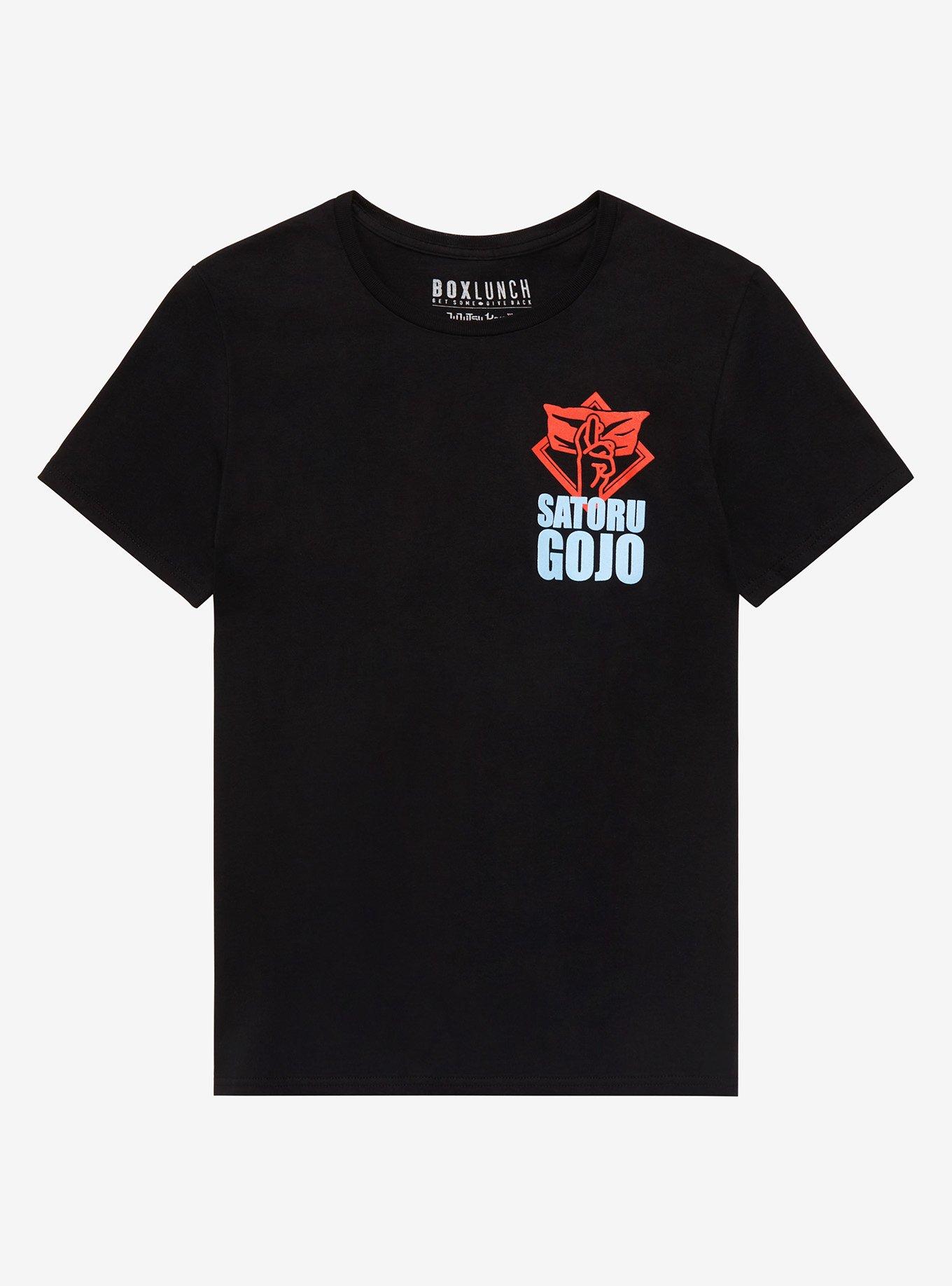 Jujutsu Kaisen Satoru Gojo Scene Print T-Shirt - BoxLunch Exclusive, BLACK, hi-res