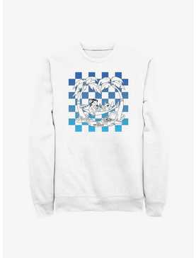 Disney Lilo & Stitch Duo Checkered Sweatshirt, , hi-res