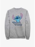 Disney Lilo & Stitch Cute & Fluffy Stitch Sweatshirt, ATH HTR, hi-res