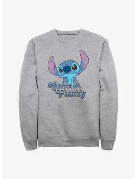 Disney Lilo & Stitch Cute & Fluffy Stitch Sweatshirt, , hi-res