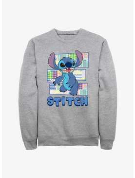 Disney Lilo & Stitch Character Shirt With Pattern Sweatshirt, , hi-res
