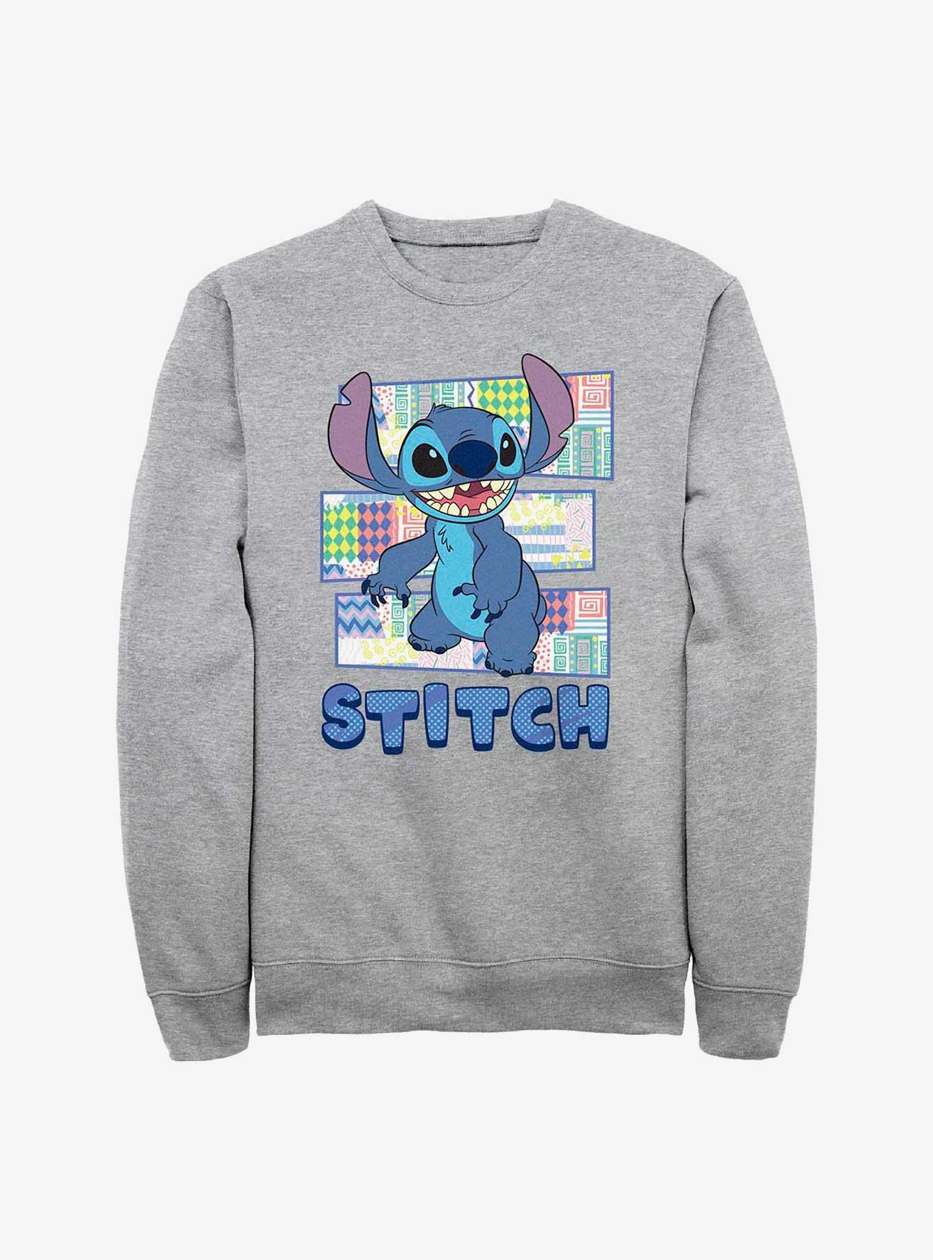 Disney Lilo & Stitch Character Shirt With Pattern Sweatshirt, , hi-res