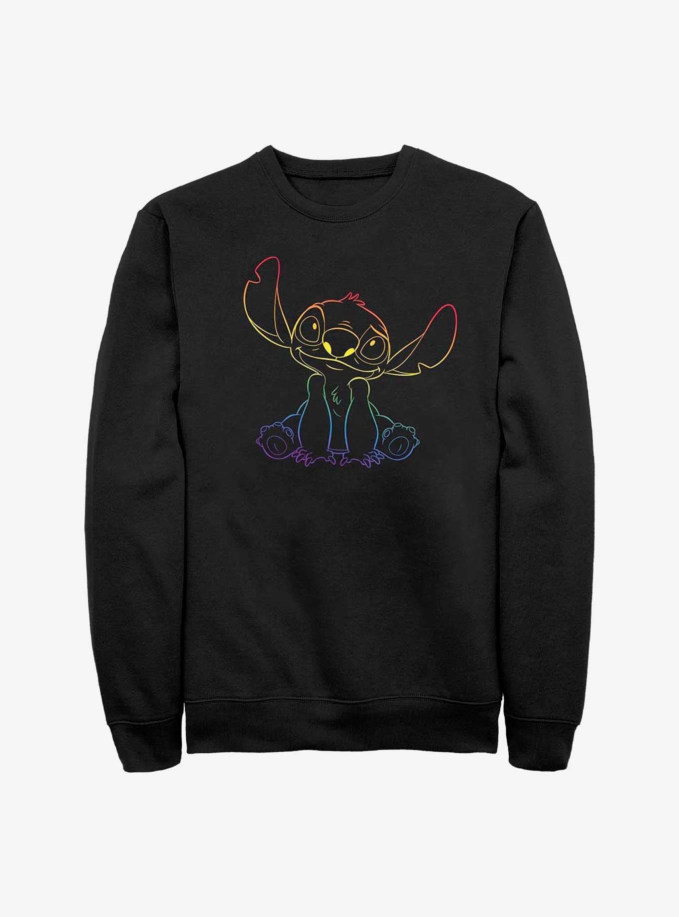 Disney Lilo & Stitch Pride Stitch Sweatshirt, , hi-res