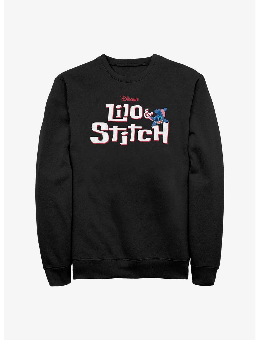 Disney Lilo & Stitch Sitch With Logo Sweatshirt, BLACK, hi-res