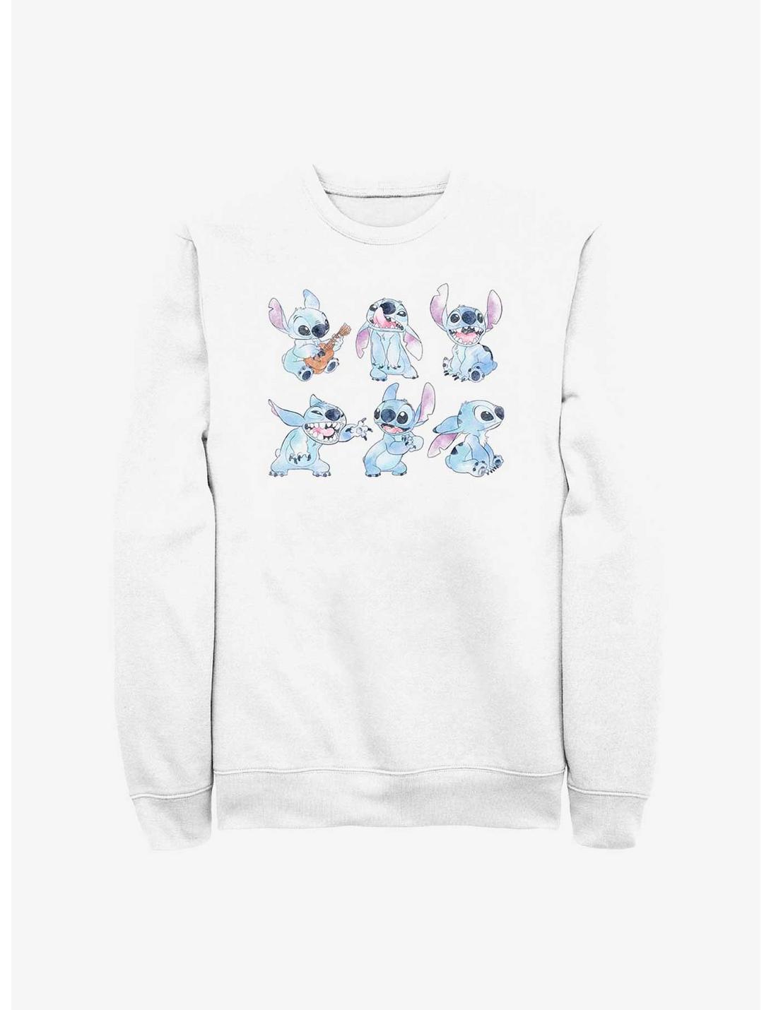 Disney Lilo & Stitch Moods Sweatshirt, WHITE, hi-res