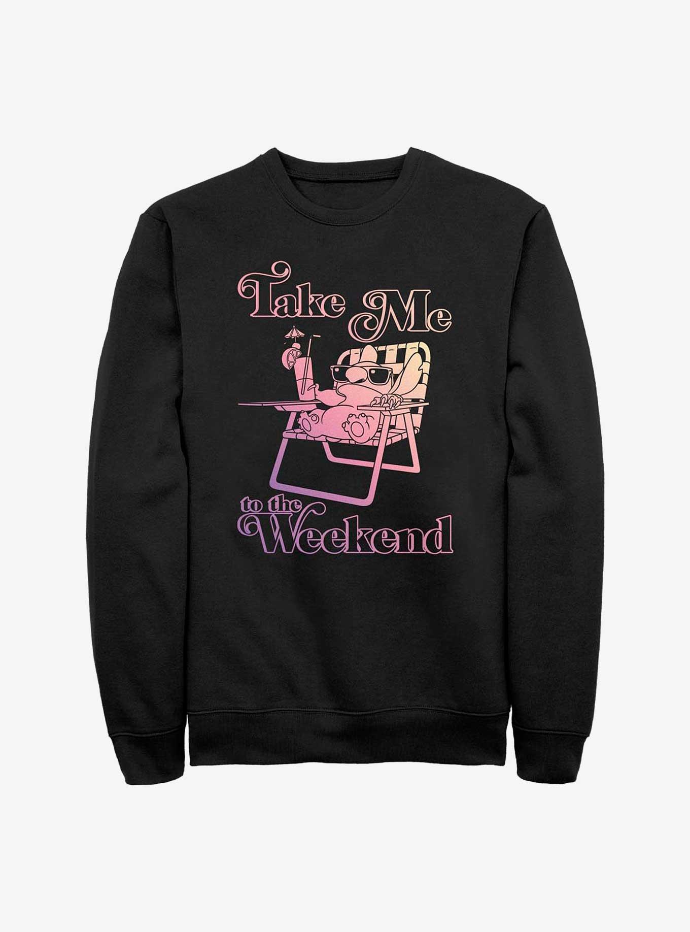 Disney Lilo & Stitch Weekend Stitch Sweatshirt, , hi-res